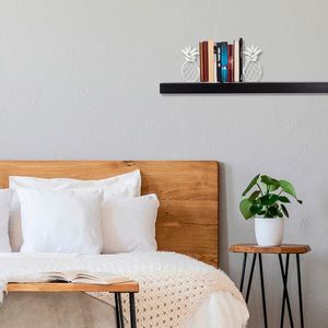 Opritor de carti, Kitap tutucu 14, 30x12x18.5 cm, Alb imagine