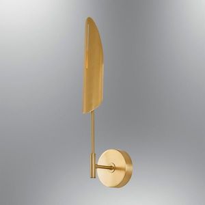 Aplica de perete, L1195 - Antique, Lightric, 15 x 11 x 51 cm, 1 x GU10, 5W, aramiu antic imagine