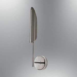 Aplica de perete, L1196 - Platinum, Lightric, 15 x 11 x 51 cm, 1 x GU10, 5W, platina imagine