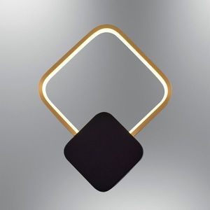 Aplica de perete, L1860 - Antique, Lightric, 35 x 28 x 4 cm, LED, 15W, aramiu antic imagine