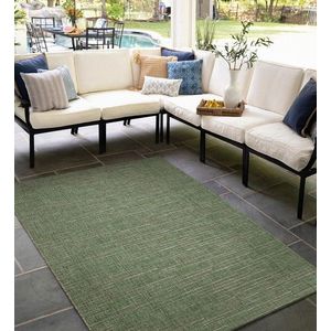 Covor, 02043A, 80x150 cm, Verde/Maro imagine