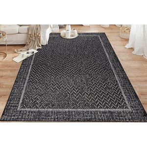 Covor, 01275B, 160x230 cm, Gri/Antracit imagine