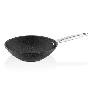 Tigaie, Hermia, 440FLZ1121, Invelis din granit, Negru imagine