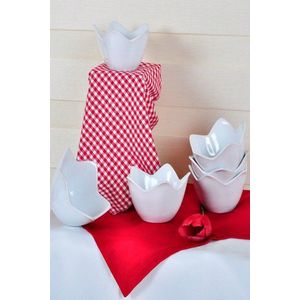 Set boluri ceramice, Hermia, 275KRM1224, 270 ml, Alb imagine