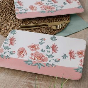 Set platouri servire, Hermia, 275KRM1333, Antibacterian, Multicolor imagine