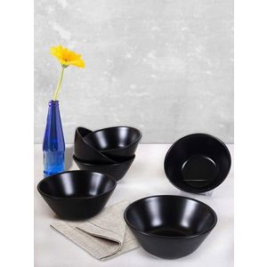 Set boluri ceramice, Hermia, 275KRM1711, Antibacterian, Negru imagine