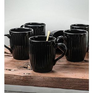 Set cani, Hermia, 275KRM1433, Antibacterian, Negru imagine