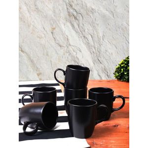 Set cani, Hermia, 275KRM1642, Antibacterian, Negru mat imagine