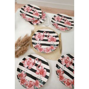 Set platouri servire, Hermia, 275KRM1352, Antibacterian, Multicolor imagine