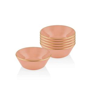 Set boluri ceramice, Hermia, 742TMA3319, Roz somon imagine