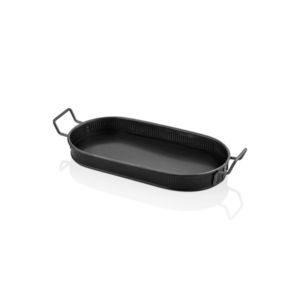 Tava pentru servire, Hermia, 742TMA3103, Negru imagine