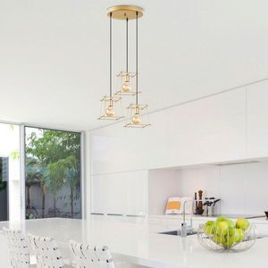 Lustra, Opviq, 942FLG1424, Auriu imagine