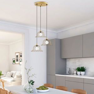 Lustra, Opviq, 942FLG1408, Auriu imagine