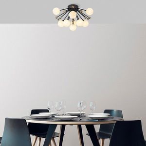 Lustra, Opviq, 942FLG1320, Negru imagine