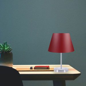 Lampa de masa, Opviq, 780SGN1826, Rosu claret imagine