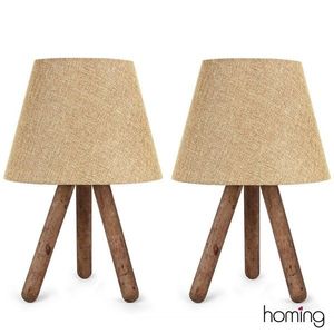 Lampa de masa, Opviq, 780SGN1893, Bej/Maro imagine