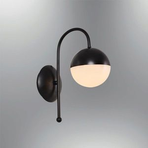 Aplica de perete, Opviq, 414LRC1784, Negru imagine