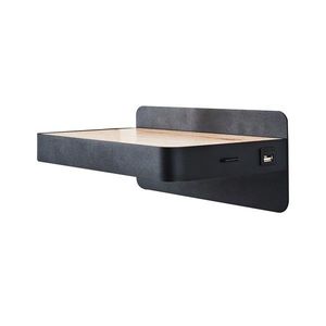 Aplica de perete, Opviq, 414LRC1179, Negru imagine