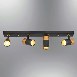 Decoratiune luminoasa LED, Opviq, 414LRC1640, Negru imagine