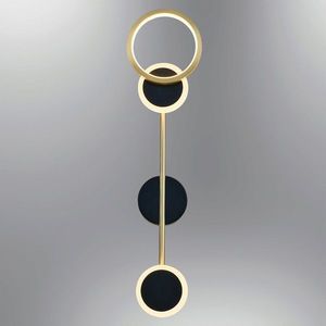 Aplica de perete, Opviq, 414LRC1163, Galben imagine