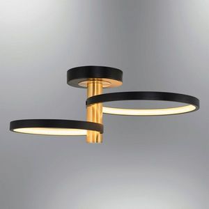 Lustra, Opviq, 414LRC1851, Negru imagine