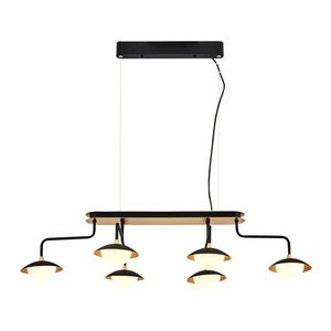 Lustra, Opviq, 414LRC1806, Negru imagine