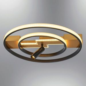 Lustra, Opviq, 414LRC1420, Negru imagine