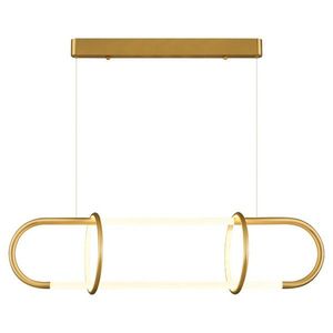 Lustra, Opviq, 414LRC1836, Galben imagine