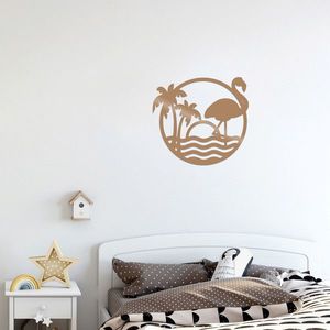 Decoratiune de perete, Holiday, Dimensiune: 50 x 46 cm, Cupru imagine