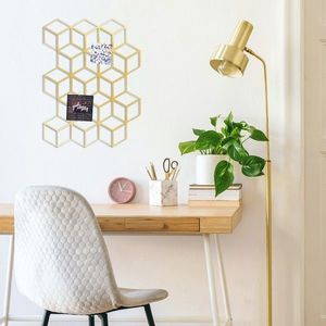 Decoratiune de perete, Moodboard 1, Dimensiune: 45 x 60 cm, Auriu imagine