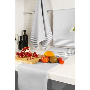 Set prosoape, Hermia, 192DCH1682, 228 g/m133, Gri imagine