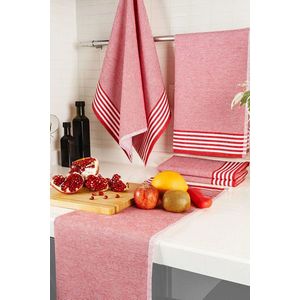 Set prosoape, Hermia, 192DCH1680, 228 g/m134, Rosu imagine