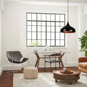 Lustra, Opviq, 846STL2803, Negru/Cupru imagine