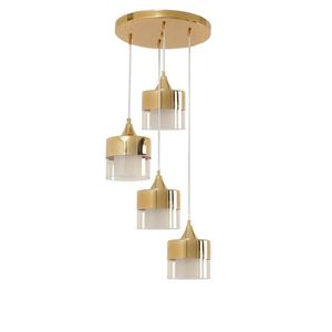 Lustra, Opviq, 846STL1858, Auriu imagine