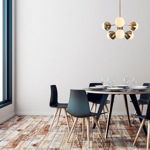 Lustra, Opviq, 584TTM1257, Alb / Vintage imagine