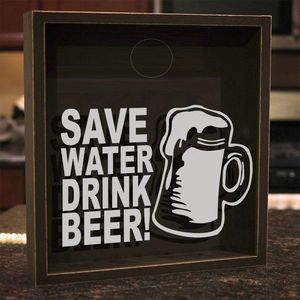 Pusculita, GAD044, 22x22x6 cm, Maro/Alb imagine