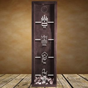 Pusculita, GAD078, 17x50x6 cm, Maro/Alb imagine