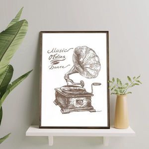 Tablou decorativ, TD010, Desenat manual, Natural imagine