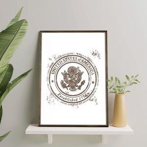 Tablou decorativ, TD015, Desenat manual, Natural imagine