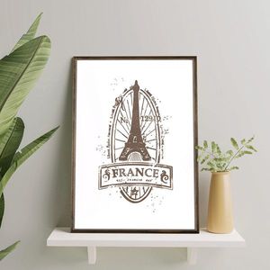 Tablou decorativ, TD018, Desenat manual, Natural imagine