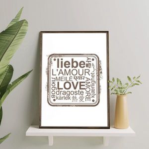 Tablou decorativ, TD025, Desenat manual, Natural imagine