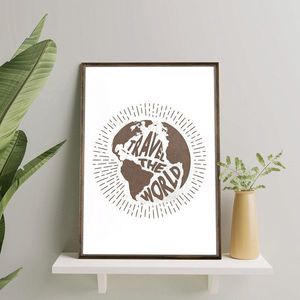 Tablou decorativ, TD028, Desenat manual, Natural imagine