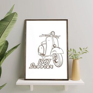 Tablou decorativ, TD037, Desenat manual, Natural imagine