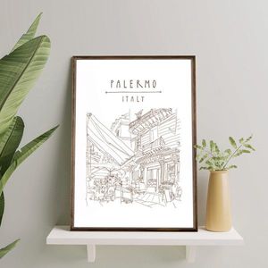 Tablou decorativ, TD044, Desenat manual, Natural imagine