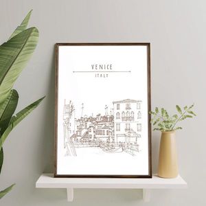 Tablou decorativ, TD045, Desenat manual, Natural imagine