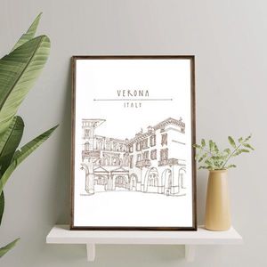 Tablou decorativ, TD046, Desenat manual, Natural imagine