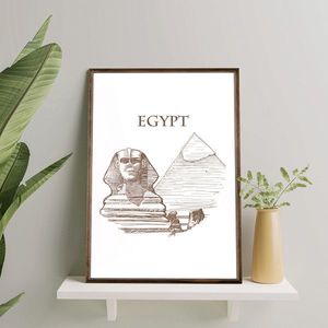 Tablou decorativ, TD063, Desenat manual, Natural imagine