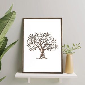 Tablou decorativ, TD070, Desenat manual, Natural imagine