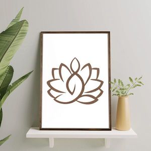 Tablou decorativ, TD078, Desenat manual, Natural imagine