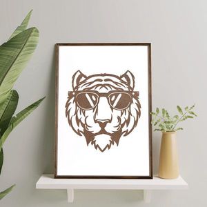 Tablou decorativ, TD090, Desenat manual, Natural imagine